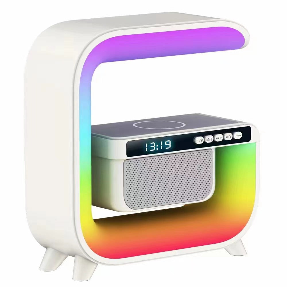G3 Smart Bluetooth Speaker Wireless Charging Colorful Atmosphere Light Bluetooth Audio Home Bedside Colorful Light