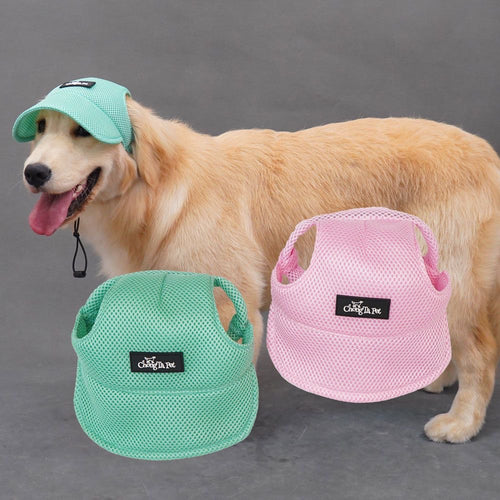 Dog Hat With Open Ears, Pet Bucket Hat, Sunshade Costume, Corgi Sun Protection Yellow Hat, Amazon Sunshade And Sun Protection