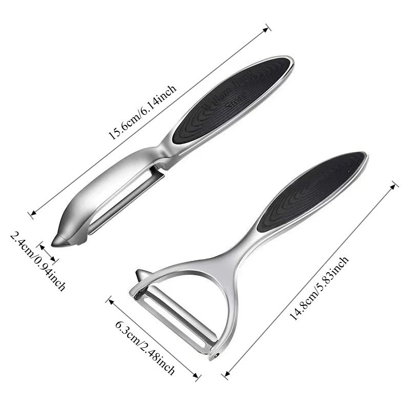 3-in-1 Fruit &amp; Vegetable Peeler with Potato Eye Remover